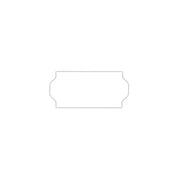 Label med permanent lim, 1 linje