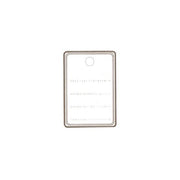 Tekstiletikett 3 x 4,6 cm. 1 000 stk.