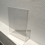 Skiltholder til bord, A6 - rett (åpen i bunnen)