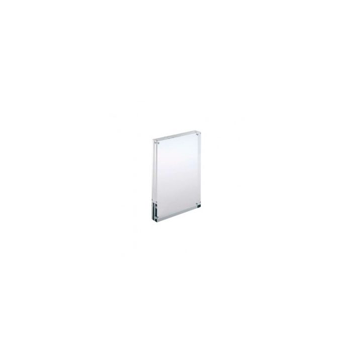 Magnetisk A6 skilteholder i klar akryl
