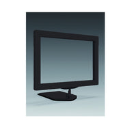 Skiltholder. A7 med magnetfot. SORT