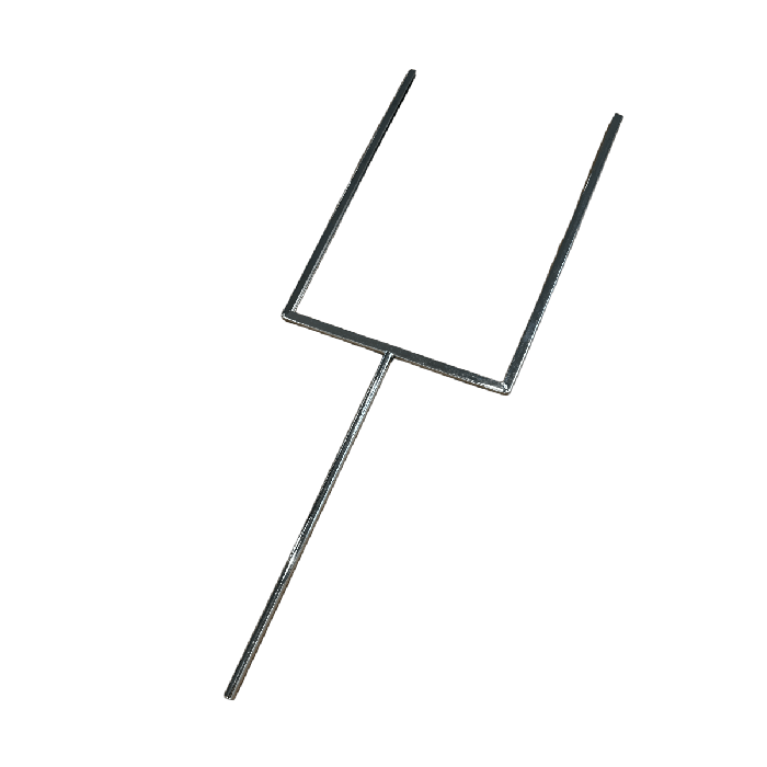 Skiltholder. Metall A4. Krom. Uten gjenger