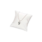 Smykkeputer. Sett med 5 stk. Hvit. 7,5 x 7,5 cm