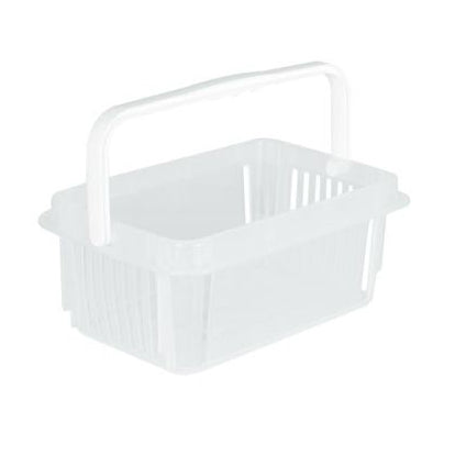 Handlekurv. 7 L m/1 håndtak. TRANSPARENT. L 30,5 x D 20 x H 12 cm