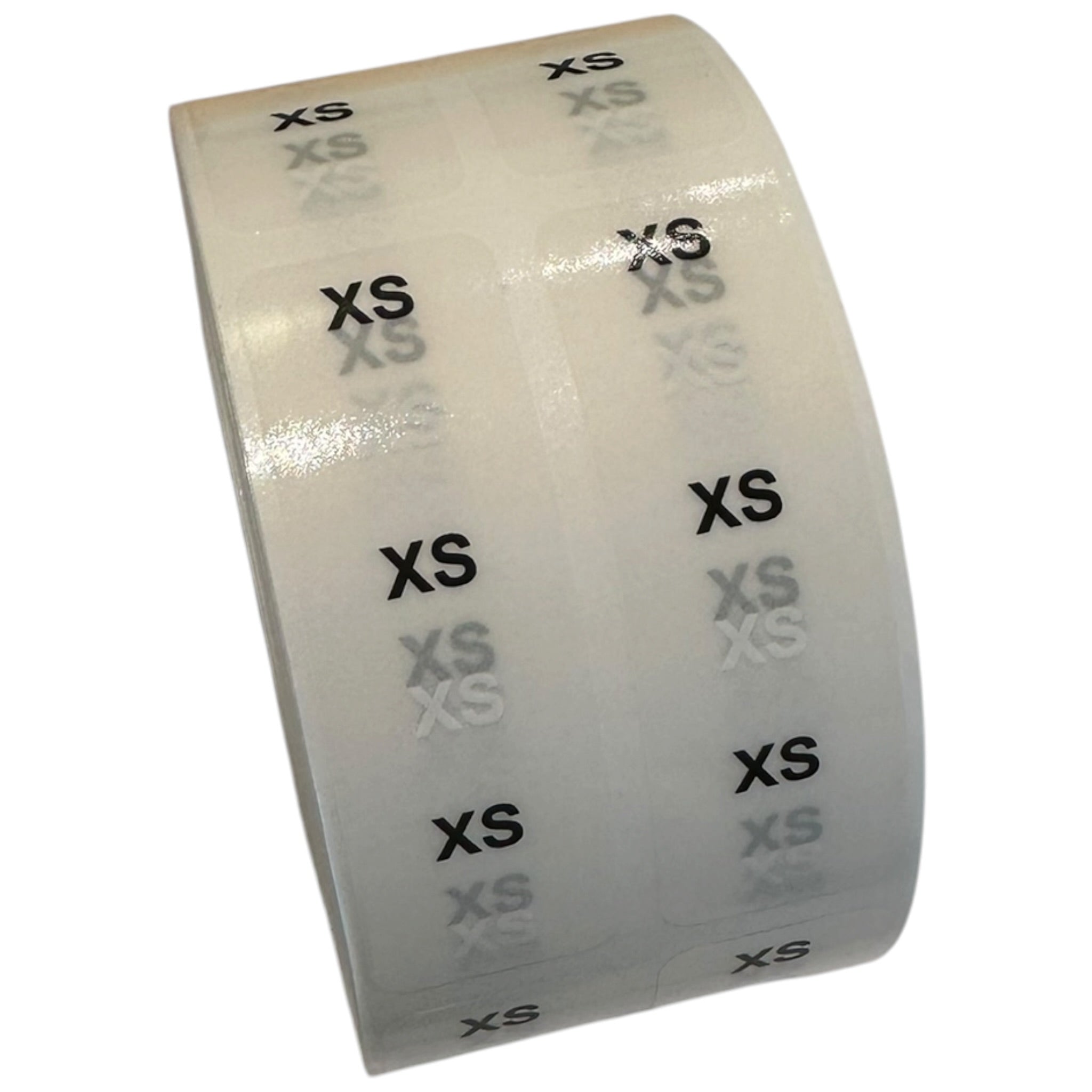 Størrelsesetikett 1 000 stk. pr. rulle. Velg størrelse