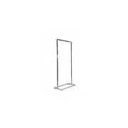 Klesstativ 60 cm med rammefot. Krom. B-MT