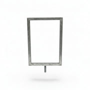 Skiltinnramming, A5, metall, galvanisert.