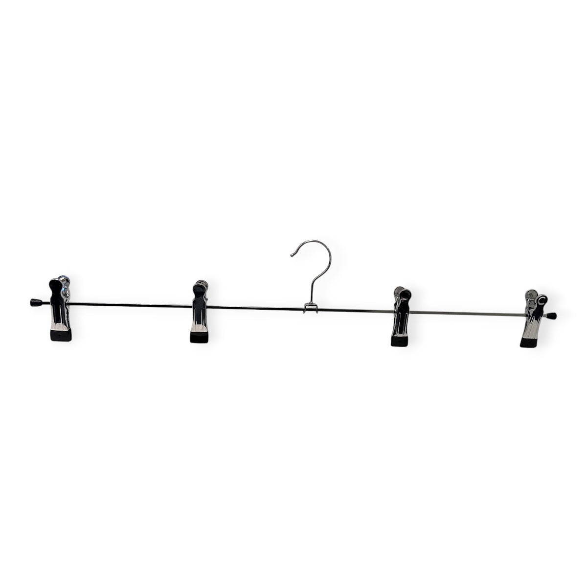 Klypehenger i metall – 60 cm – 4 klyper – 50 stk. – svart