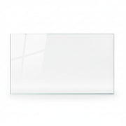 Klar glasplade 33,7 x 73,7 cm, 6 mm