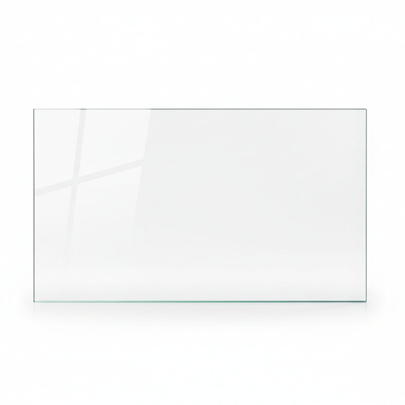 Klar glasplade 33,7 x 73,7 cm, 6 mm