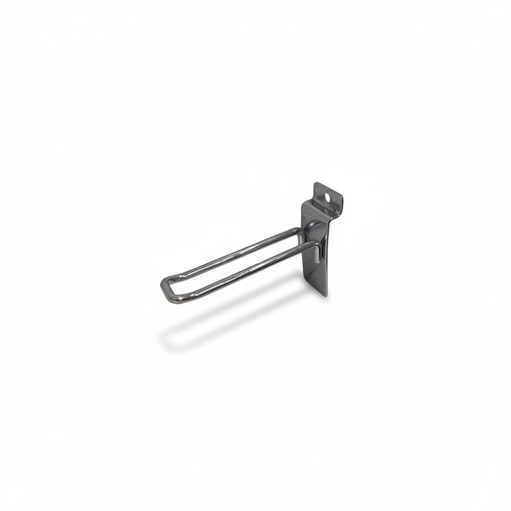 Euro-krok, for panel, krom, 10 cm