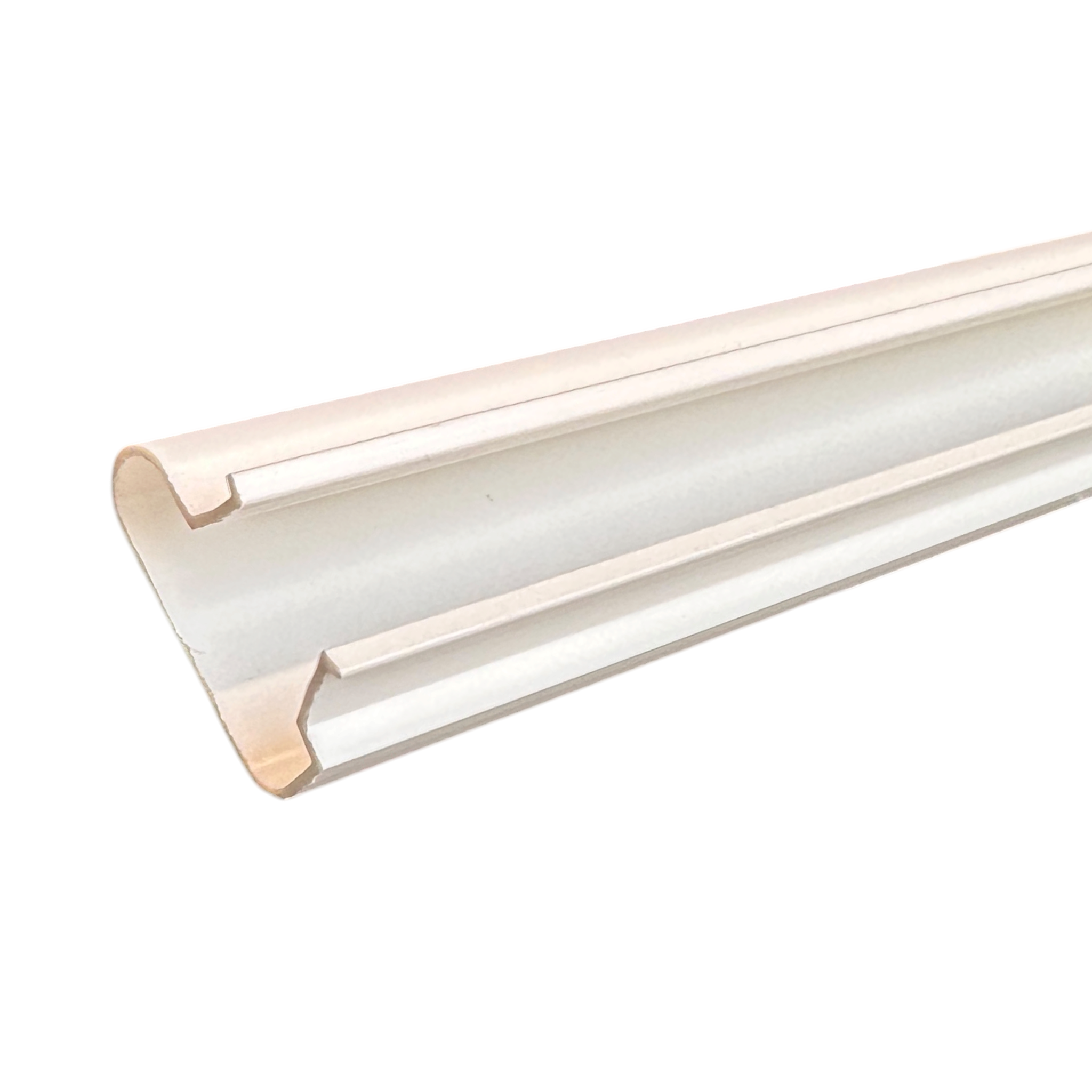 Liste t/rillepanel Plast - Hvit, PVC, 120 cm