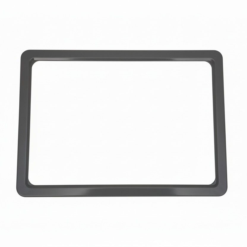 Plastramme, A5, mørkegrå