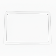 Plastramme, A5, hvit