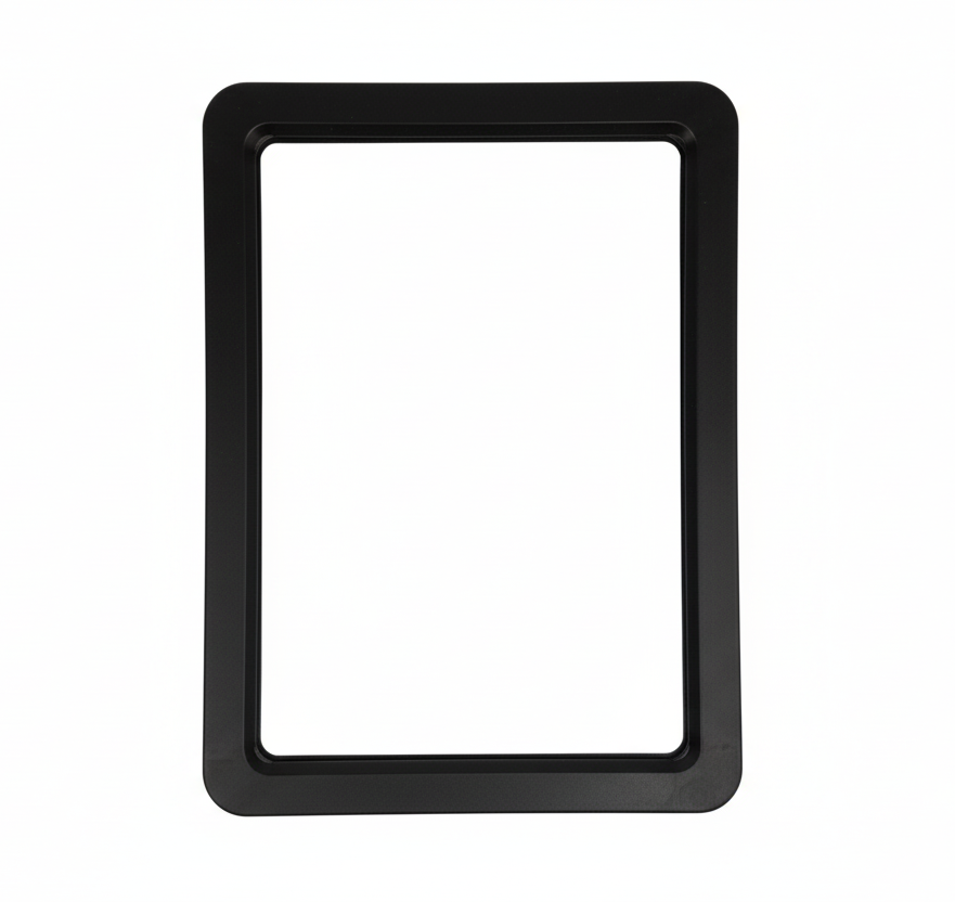 Plastramme, A6, svart