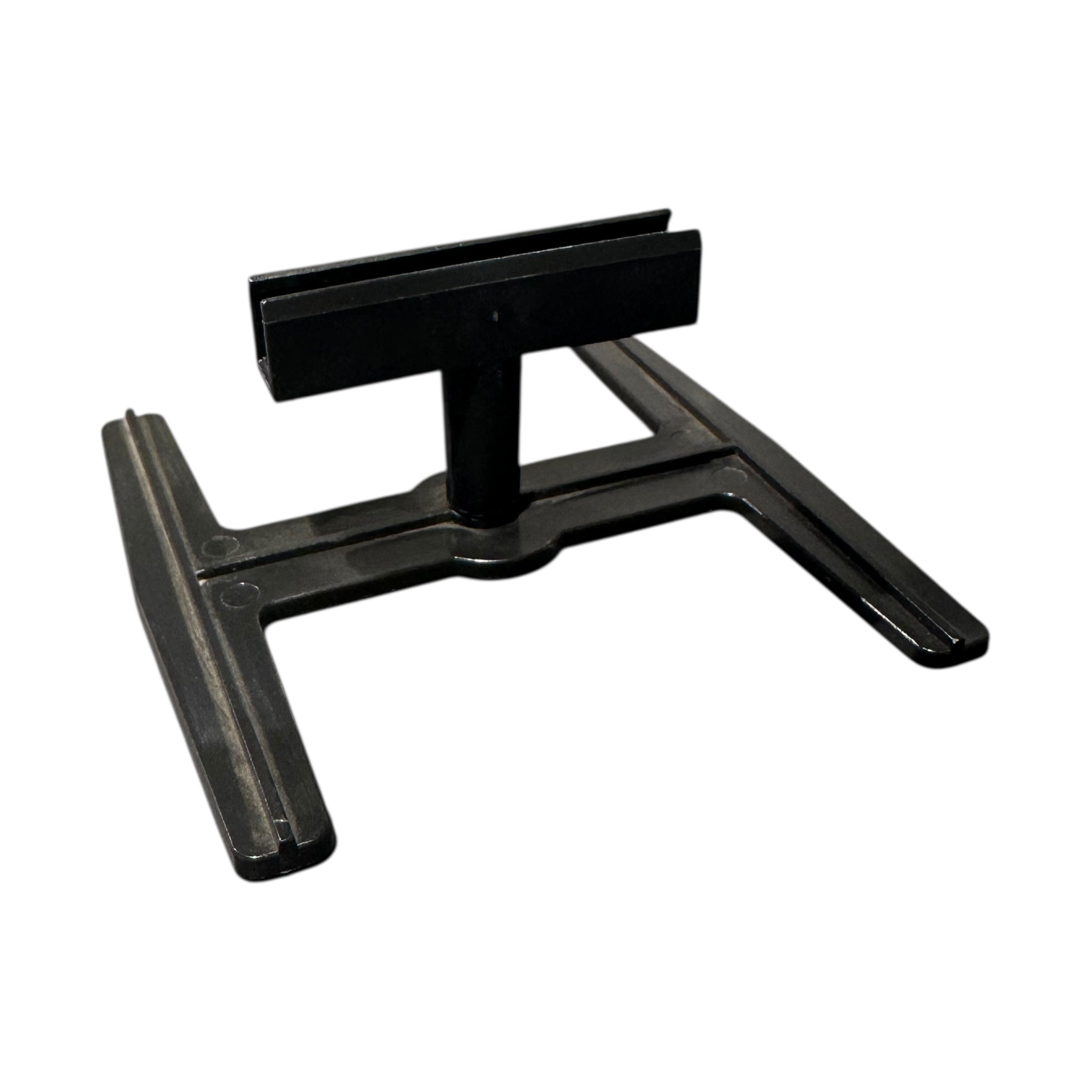 H-stativ i plast. B 10 x D 5,5 cm, skiltholder, til plastrammer. Se og velg farger