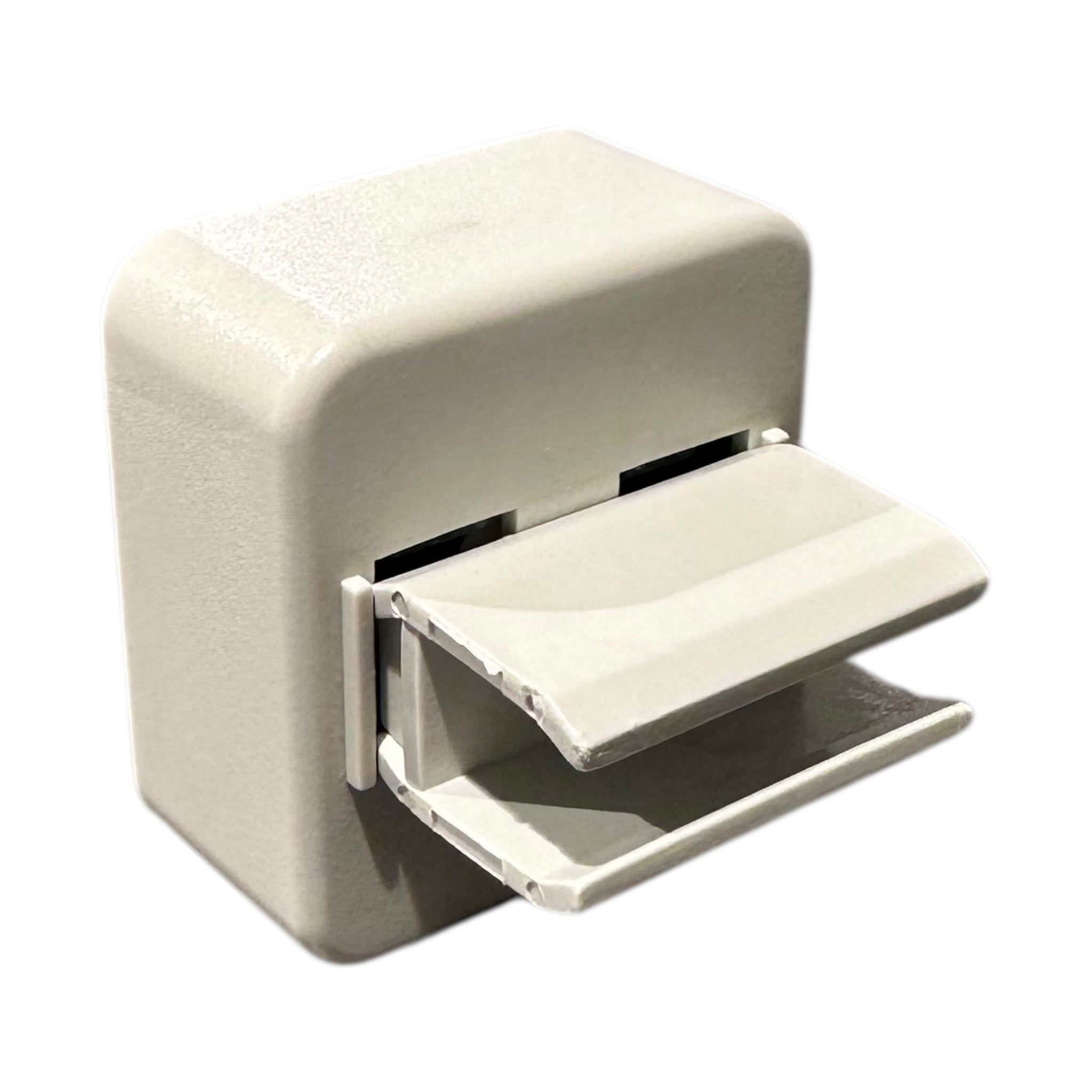 Magnetklips, horisontal, B 3,5 x D 3 x H 3 cm, skilt-holder til plasramme. Se og velg farger