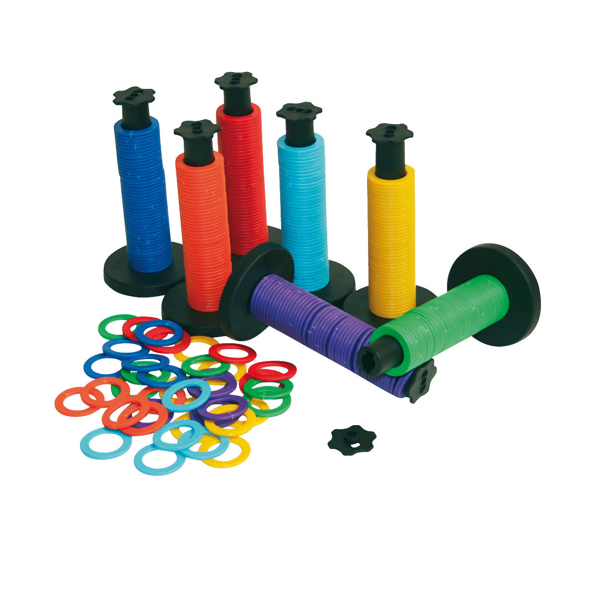 Showroom-ringer, stativ med 50 ringer. Velg farge