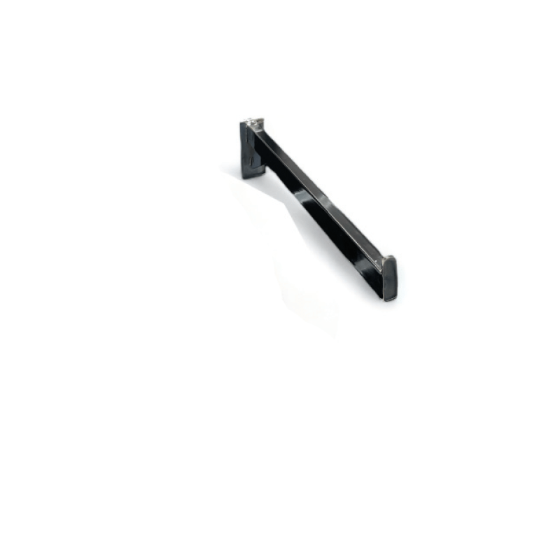 Light lige fronthæng 30 cm i krom til rillepanel