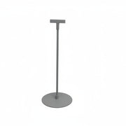 Skiltholder. Plastfot med stang. Fast høyde 33 cm. MØRKEGRÅ
