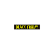 Black Friday-skilt til vindu i vakuumfolie 130 x 25