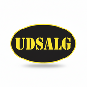 Udsalg - Oval plakat