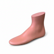 Strømpefot Dame. Nude plast, stående