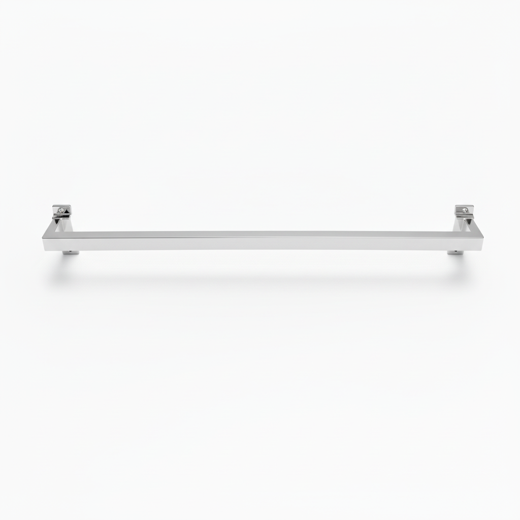 Krom dekostang til rillepanel, 60 cm