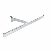 T-bøylestang til panel, krom, B60 x D26 cm