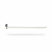Varekrok, til 5 mm dekostang, hvit, 30 cm. Ø 8 mm, til Superskinne. Ekstra kraftig
