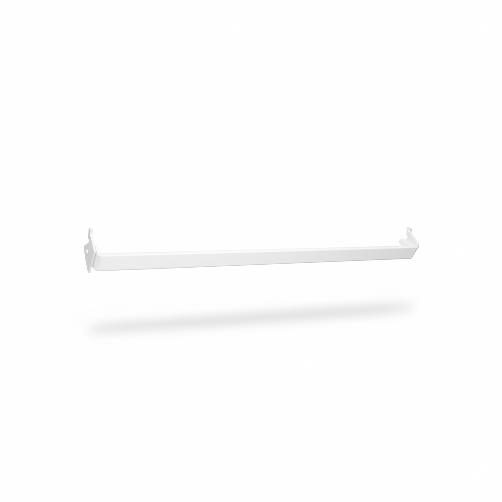 Dekostang 61 cm - Hvit - Superskinne