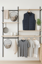 Framework veggskinne (244 cm) - Sort