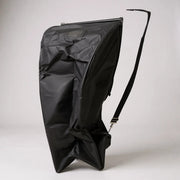 Kolleksjonspose med kuffertlukking, bomull, svart, B46 x D36 x H120 cm med stropp