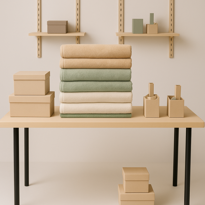 Maple salgsbord i lønn, 120 x 73,4 x H87,5 - 94 cm. Velg bordbein