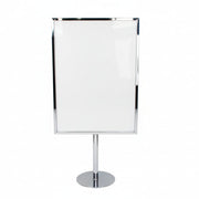 Menykortholder, A3, krom