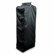 SuperSellerS black cotton garment collection bag with suitcase handle and zipper closure, 120 cm height.