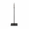 SuperSellerS black sign holder with a 20 cm tall stand and a metal crocodile clip for displaying retail signage.