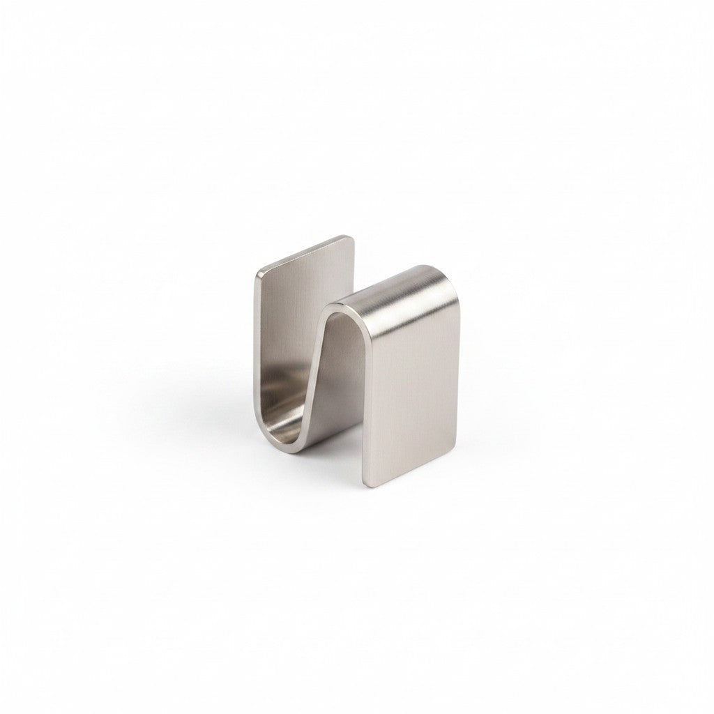 SuperSellerS TUBO silver metal S-hook for shelf mounting and storage organization