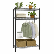 Garderobereol - TUBO (B 122 x D 46 x H 220 cm.) - Sort