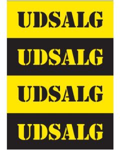 Basic - poster | plakat 50x70 - tekst: UDSALG