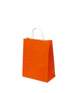 Papirpose, orange, 24 x 12 x H31