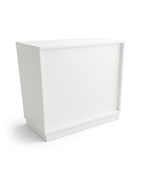 Frame-disk. Bred modul, hvid. B110