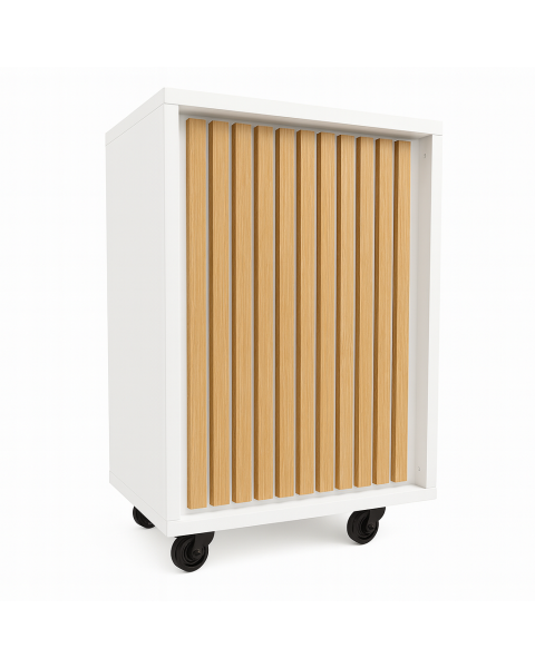 Frame-disk. Smal modul, hvid. B55