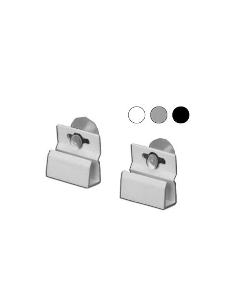 Clips m/ sugekop - sæt t/ plastrammer. Velg farge