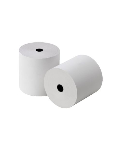Bon rulle, thermo, B 80mm Ø80, kerne diameter 12 mm, længde 60 m, pakket med 5 ruller