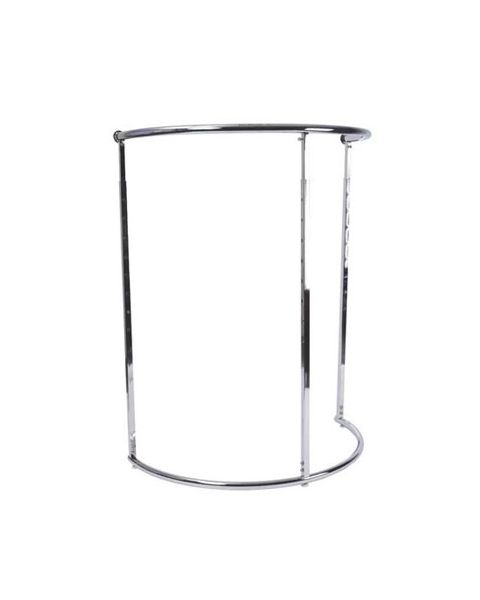 Buet klesstativ i krom - B 109 x D 61 x H 125-186 cm.