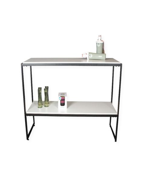 HAPPY! Opleggsbord med hvite melamin. B94 x D40 x H82 cm.