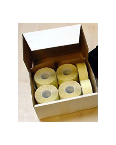 Prisetiketter 1 pris, B 26 x 12 mm. Hvit, aftagelig