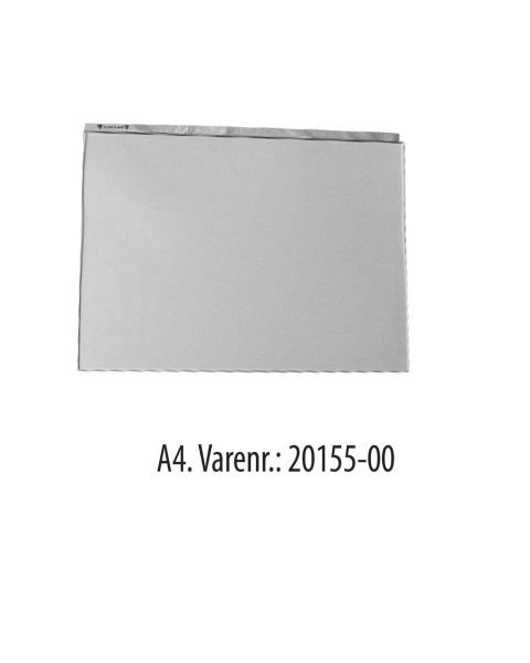 Skiltdisplay A4, klar akryl, t/ rillepanel