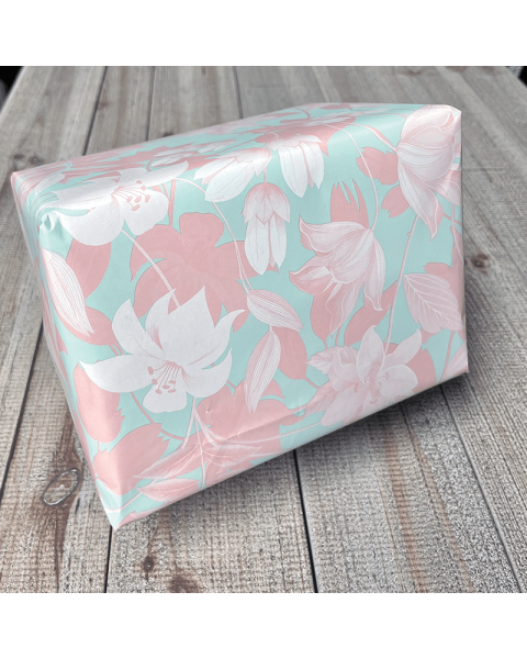 Gavepapir B 57 cm. Lyse toner, coated papir. 150 mtr.